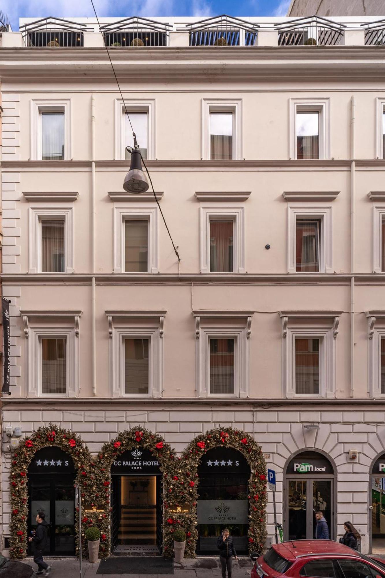 Cc Palace Hotel Roma Exterior foto